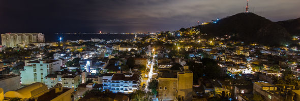 Puerto Vallarta View at night