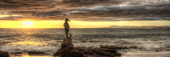 Seahorse HDR Sunset